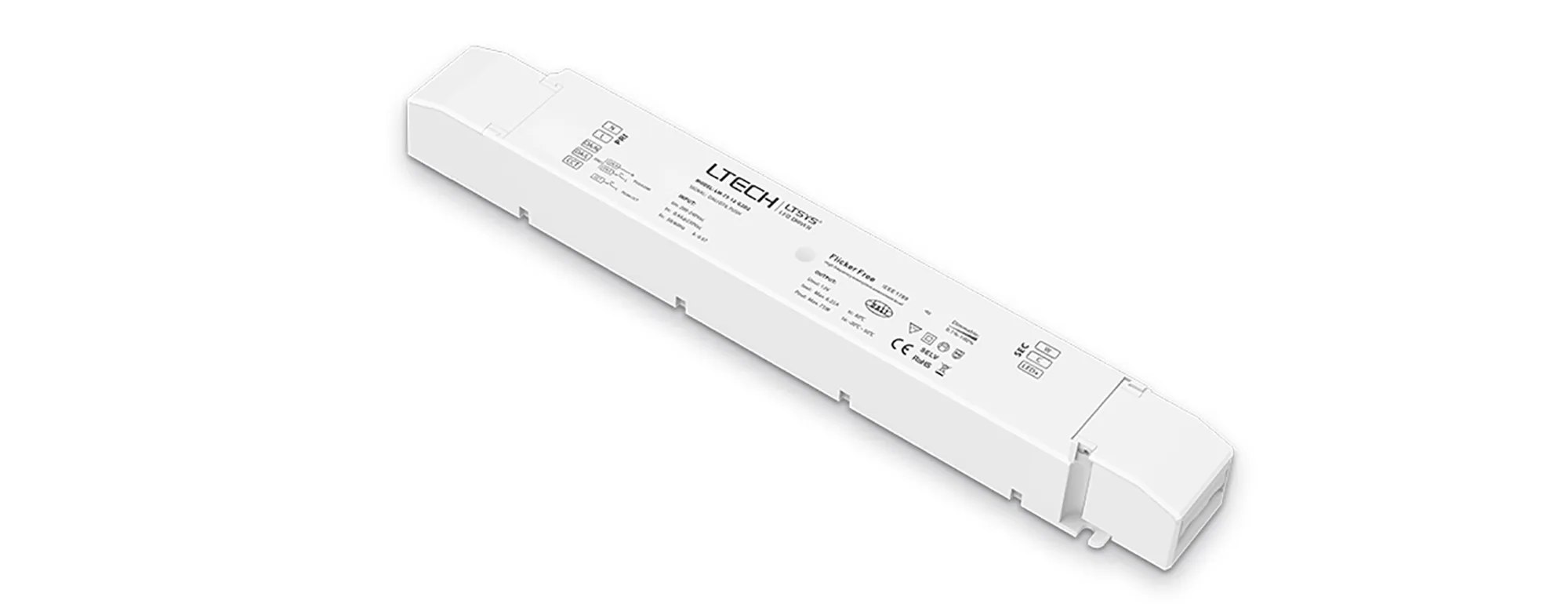 LM-100-24-G2A2  0-10V/1-10V/10V PWM/RX/Push DIM/CT, 0-100% Dim, CV 100W 24Vdc 4.17A, 200-240Vac,IP20, 5yrs Warranty.